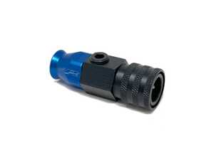 ES#4690283 - 201-0229 - PTFE AN6 Fitting To 3/8" Female QC With 1/8"NPT Port - PTFE AN6 fitting, 3/8" QC, 1/8" NPT port for connections. - Precision Raceworks - Audi BMW Volkswagen
