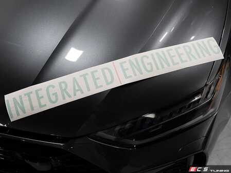 ES#4881004 - IEGRUU23 - IE Performance Windshield Decal - This 26" long IE Window Decal is the perfect way to show that you are running the best IE tuning and performance hardware upgrades. - Integrated Engineering - Audi Volkswagen Porsche