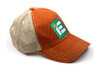 ES#4882976 - IEGRUU48 - IE Twill Snapback Trucker Hat | Orange & Kahaki - Perfect headwear for the paddock or outdoors. Goes great with flannel and campfires. - Integrated Engineering - Audi Volkswagen Porsche