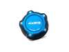 ES#4883000 - 201-0393-BLU - Blue Engine Coolant Reservoir Cap - Functional and stunningly stylish way to add a nice touch to any engine bay! - Precision Raceworks - BMW