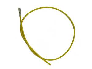 ES#4883008 - 201-0360-YEL - Wire With Terminals For 90 Degree 6 Pin Bulkhead - Yellow - Purchase the wires you need for your electrical bulkhead fitting here. Featuring FEP wire pre-cut to 24" 12 Gauge wire with the appropriate terminal pre-crimped and ready to install! - Precision Raceworks - Audi BMW Volkswagen Mercedes Benz