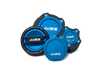 ES#4883006 - 622-0290-BLU - Blue Billet Engine Fluid Cap Set - B58 / S58  - Functional and stunningly  stylish way to add a nice touch to any engine bay! - Precision Raceworks - BMW