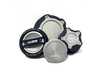 ES#4883018 - 622-0290-SIL - Silver Billet Engine Fluid Cap Set - B58 / S58  - Functional and stunningly  stylish way to add a nice touch to any engine bay! - Precision Raceworks - BMW