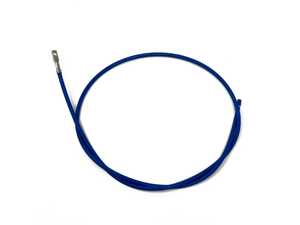 ES#4883026 - 201-0360-BLU - Wire With Terminals For 90 Degree 6 Pin Bulkhead - Blue - Purchase the wires you need for your electrical bulkhead fitting here. Featuring Blue FEP wire pre-cut to 24" 12 Gauge wire with the appropriate terminal pre-crimped and ready to install! - Precision Raceworks - Audi BMW Volkswagen Mercedes Benz