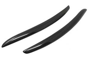 ES#4882986 - 101-0016 - E9X M3 Carbon Fiber Eyelids - Pair - Add carbon fiber eyelids to your BMW for some individual styling - Precision Raceworks - BMW