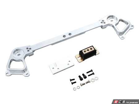 ES#4043298 - 2210-11010 - AWE Drive Train Stabilizer DTS - Poly Mount - CNC Machined from T6-6061 aircraft aluminum and designed to eliminate excessive engine and transmission torsional movement. - AWE - Audi Volkswagen