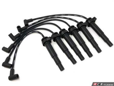ES#4883090 - 201-0129-1 - BMW N54 Replacement Spark Plug Wires - 6 Pack (Manifold Location) - Pack of 6 - Precision Raceworks - BMW