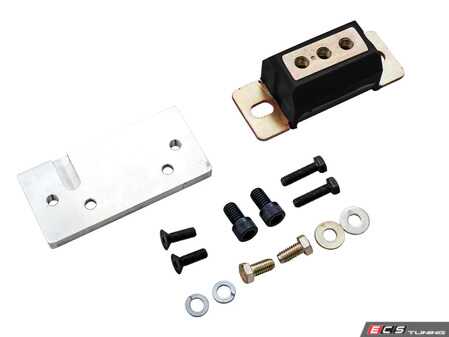 ES#4043300 - 2210-11014 - Polyurethane Mount Package for AWE Drivetrain Stabilizer (DTS) - Poly Mounts Only - Includes the mount and all needed hardware to replace the old mount. - AWE - Audi Volkswagen