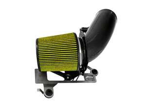 ES#4043331 - 2660-15046 - AWE 4.5" S-FLO Shortie Carbon Intake - Audi RS3 / TT RS - Open Element Intake - Shortie Style with Carbon Fiber Inlet tube. - AWE - Audi