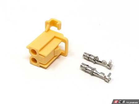 ES#4883128 - 101-0124 - OEM Fuel Pump Connector (With Terminals) - An oem fuel pump connector designed for compatibility with E85, perfect for those looking to directly wire their own fuel pump - Precision Raceworks - BMW