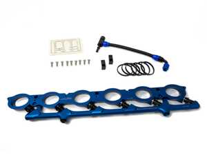 ES#4883112 - 601-0204 - B58 Port Injection Kit (Blue) - No Injectors - The Precision Raceworks is the only port injection kit currently where all 6 injectors have even fuel distribution for each cylinder. - Precision Raceworks - BMW