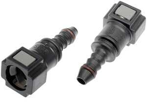 ES#4108496 - 800-188 - Quick Connector 5/16 In. Steel TO 6mm Nylon 180 with O ring - Dorman - 