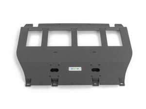 ES#4877096 - 054571la02KT - X3M / X4M Aluminum Skid Plate - Wrinkle Black - Protect your oil cooler from catastrophic damage! Featuring 4GA aluminum construction for increased protection, and flared airflow channels for efficient heat dispersion. - Turner Motorsport - BMW