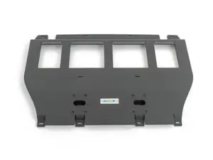X3M / X4M Aluminum Skid Plate - Wrinkle Black