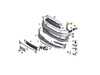 ES#4137357 - 51112759494KT - MINI Aero III JCW Front Bumper Kit - Gloss Black Lip/Spoiler  - Used to upgrade your front bumper JCW Aero III design with factory upgraded Brake Ducts - Assembled By ECS - MINI