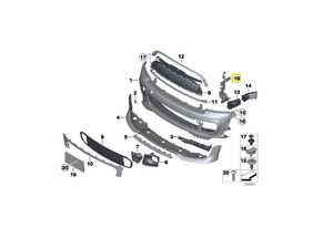 ES#4137356 - 51117283329KT - MINI Aero III JCW Front Bumper Kit - Used to upgrade your front bumper JCW Aero III design with factory upgraded Brake Ducts. - Assembled By ECS - MINI