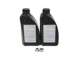 ES#4820275 - f87m2mtsKT - Manual Transmission Service Kit - Includes the fluid and plugs needed to replace your manual transmission's fluid - Featuring Genuine BMW MTF LT-5 Fluid and drain/fill plugs - Genuine BMW - BMW