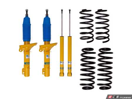 ES#2983688 - 46-000361 - Bilstein B12 Pro-Kit Suspension System - Expertly matched performance Eibach Pro-line lowering springs and Bilstein shock/strut package for a dramatic increase in performance handling. World-famous Bilstein quality with a limited lifetime warranty! - Bilstein - Volkswagen