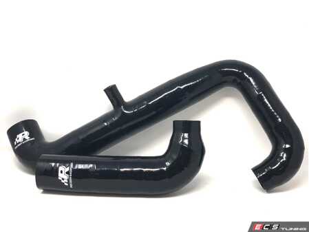ES#4883216 - 601-0027 - N54 Relocated Inlet Kit - Upgraded Turbos (2") - Relocates your intake to the passenger's side of the engine with high flow silicone hoses and filters - Precision Raceworks - BMW