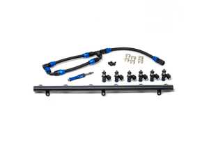 ES#4883224 - 601-0270 - S58 Port Injection Kit - Black Anodized - 750cc Injectors - Add port injection to your BMW for greater power potential - Precision Raceworks - BMW