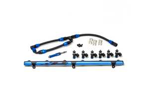 ES#4883225 - 601-0271 - S58 Port Injection Kit - Blue Anodized - 750cc Injectors - Add port injection to your BMW for greater power potential - Precision Raceworks - BMW