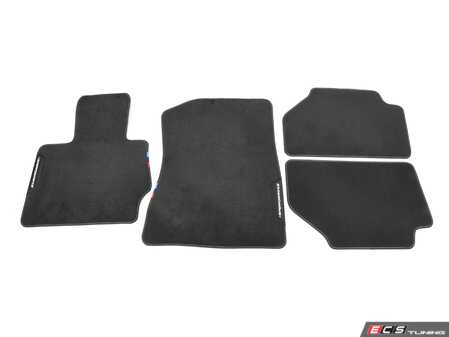 ES#4212500 - 82112475195 - M Performance Carpeted Floor Mat Set - Genuine BMW - BMW