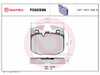 ES#4883127 - 34116889570 - Front Brake Pad Set - OE Ceramic Equivalent front brake pads - Brembo - BMW