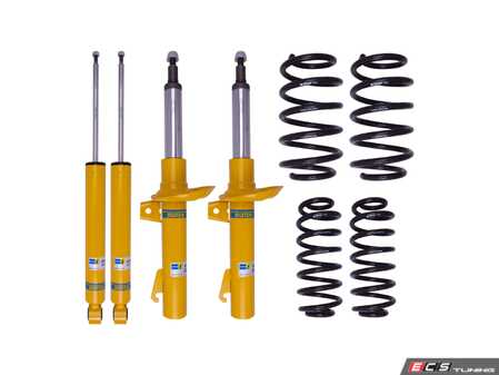 ES#3219273 - 46-258106 - Bilstein B12 Pro-Kit Suspension System - Expertly matched performance Eibach Pro-line lowering springs and Bilstein shock/strut package for a dramatic increase in performance handling. World-famous Bilstein quality with a limited lifetime warranty! - Bilstein - Audi