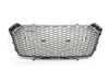 ES#3496772 - 4S0853651GRP5 - Front Grille - Matte Twilight With Chrome Trim - Genuine Volkswagen Audi - Audi
