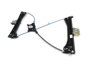 ES#3550092 - 8W6837461D - Window Regulator - Without Motor - Left Front Regulator - Genuine Volkswagen Audi - Audi