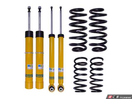 ES#4148204 - 46-278647 - Bilstein B12 Pro-Kit Suspension System - Expertly matched performance Eibach Pro-line lowering springs and Bilstein shock/strut package for a dramatic increase in performance handling. World-famous Bilstein quality with a limited lifetime warranty! - Bilstein - Audi