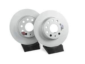 ES#4688633 - ebr1697evcKT - Evolution Coated Rear Brake Rotors - Pair (272x10) - Featuring a GEOMET rust preventative coating - Power Stop - Volkswagen