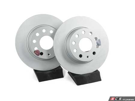 ES#4688633 - ebr1697evcKT - Evolution Coated Rear Brake Rotors - Pair (272x10) - Featuring a GEOMET rust preventative coating - Power Stop - Volkswagen
