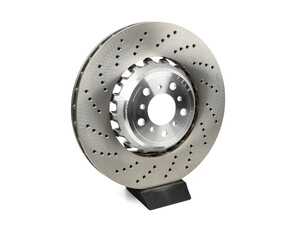 ES#4876189 - 34112284101 - Cross-Drilled Brake Rotor - sold individually - SHW Performance - BMW