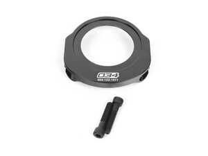 ES#4819441 - 034-1ZZ-1011 - Billet Crank Seal Belt Guard - Designed to be installed over the OEM BMW crank seal to prevent a failed serpentine belt from entering your engine - 034Motorsport - BMW