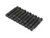 ES#3552554 - LS064560R14 - Competition Wheel Stud Conversion Kit - Steel Ball Seat Nuts - 45mm Front / 60mm Rear - Set of 20 Black Zinc coated studs and steel R14 ball seat lug nuts - Rennline - Porsche