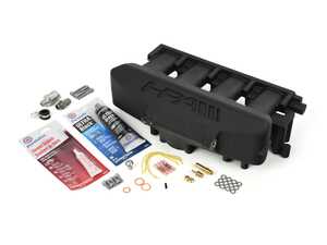 ES#3247418 - HVA-550-FSI-a - HPA FSI Intake Manifold - Version 2 - Features a 40% increase in volume over the OEM plenum, and its cast aluminum construction supports larger turbos and higher boost - HPA Motorsports - Audi Volkswagen