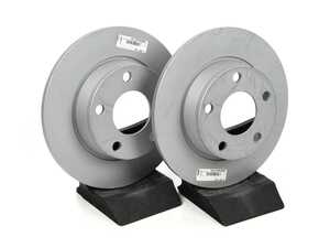 ES#4067220 - 4b0615601b5KT - Rear Brake Rotors - Pair (255x10) 1.50" Offset - Restore the stopping power in your vehicle - Zimmermann - Audi