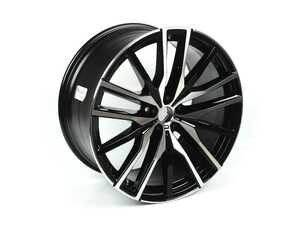 ES#3573803 - 36118090014 - Bmw Light Alloy Wheel Double Spoke 742M - 22" - Genuine BMW - BMW