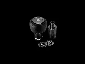 LEYO Nappa Manual Shift Knob - Black