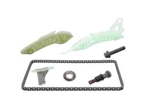 ES#4343022 - 11310150552S8 - BMW timing chain kit - This comprehensive kit from Febi includes a Timing Chain, three Tensioners, Crankshaft Sprocket, Tensioner Piston, and necessary Bolts for a complete and reliable engine rebuild. - Febi - BMW MINI