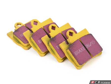 ES#520842 - DP41364R - Rear Yellowstuff Performance Brake Pad Set - EBC's premium sport street pad that offers high friction levels and heat fade resistance - EBC - Mercedes Benz