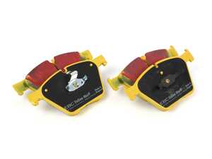 ES#2153468 - DP42007R - EBC Yellowstuff Ultra High friction pad set - BMW - Front - EBC's premium sport street pad that offers high friction levels and heat fade resistance - EBC - BMW