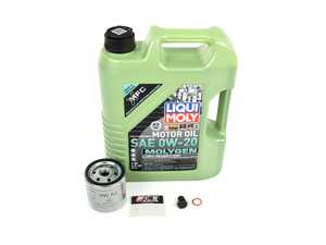 ES#4821192 - 15TOS5KT - Molygen New Generation Engine Oil Service Kit (0w-20) - Molygen oil paired with a Genuine Volkswagen Filter - Assembled By ECS - Volkswagen