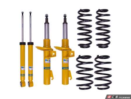 ES#2983826 - 46-184405 - Bilstein B12 Pro-Kit Suspension System - Expertly matched performance Eibach Pro-line lowering springs and Bilstein shock/strut package for a dramatic increase in performance handling. World-famous Bilstein quality with a limited lifetime warranty! - Bilstein - Volkswagen