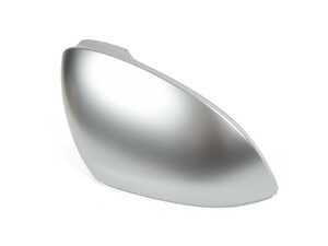 ES#4412679 - 5H0857538D69D - Matte Chrome Mirror Cap - Right - Genuine Replacement - Genuine Volkswagen Audi - Volkswagen