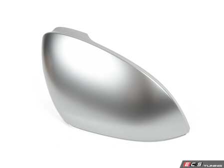 ES#4412679 - 5H0857538D69D - Matte Chrome Mirror Cap - Right - Genuine Replacement - Genuine Volkswagen Audi - Volkswagen