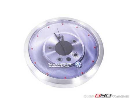 ES#250772 - 76996 - Wall Clock - (NO LONGER AVAILABLE) - It's always Volkswagen time with this Wall clock! - DriverGear - 