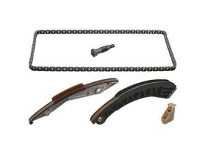ES#4343028 - 11311439853S10 - BMW timing chain kit for camshaft (Cylinder 1-6) - Kit includes Timing Chain (11311439853), Guide Rail (11317504451), Chain tensioner (11317504440), Piston with O-ring (11317525387), and Guide Rail (11311439556). - Febi - BMW