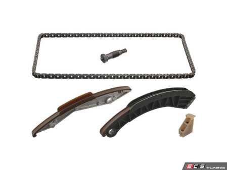 ES#4343028 - 11311439853S10 - BMW timing chain kit for camshaft (Cylinder 1-6) - Kit includes Timing Chain (11311439853), Guide Rail (11317504451), Chain tensioner (11317504440), Piston with O-ring (11317525387), and Guide Rail (11311439556). - Febi - BMW